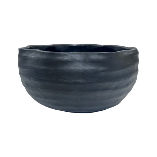 Horizontal Ribbed Vase