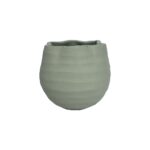 Horizontal Ribbed Vase
