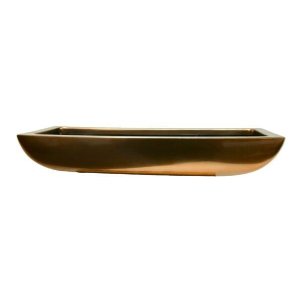 Black Fiberstone Planter