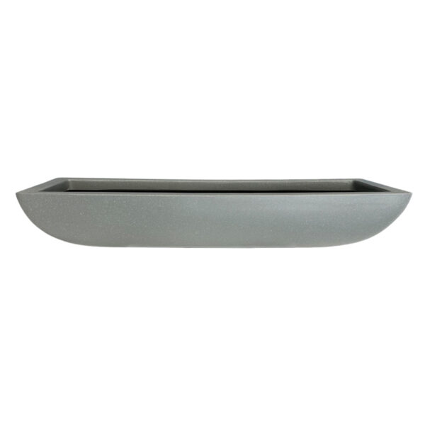 Black Fiberstone Planter