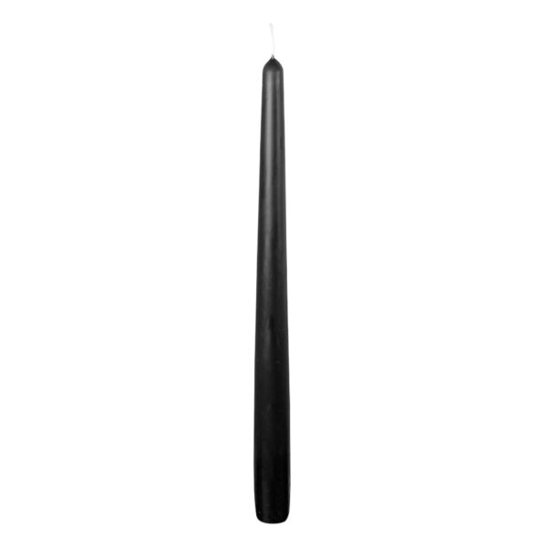 Black Tapered Candle