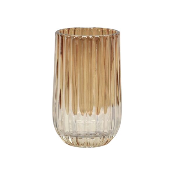 Ribbed Vase