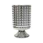 Textured Footed Vase