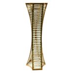 Ribbed Metal Stand