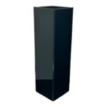 Reversible Black Square Vase