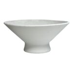 Compote Vase w/ Textured Interior