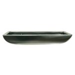 Black Fiberstone Planter