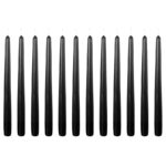 Black Tapered Candle