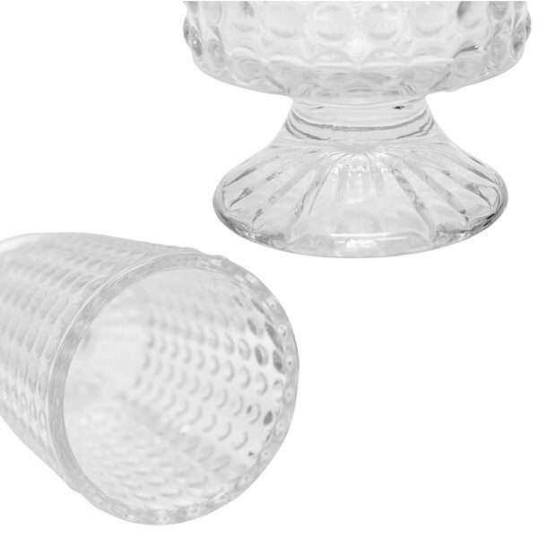 Textured Footed Vase