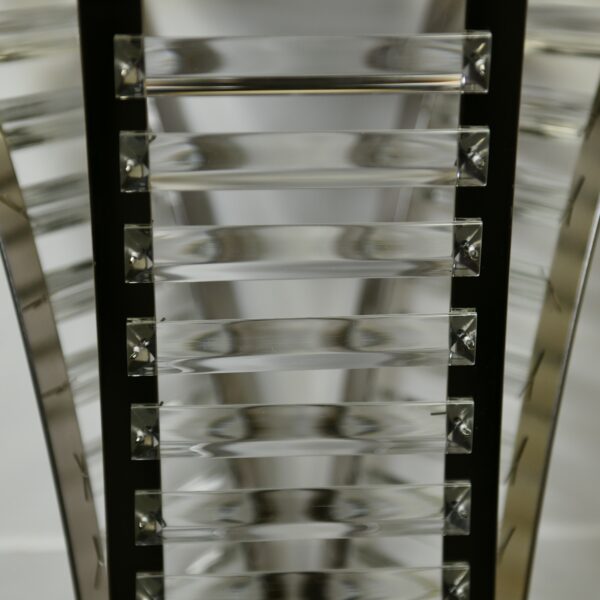 Ribbed Metal Stand