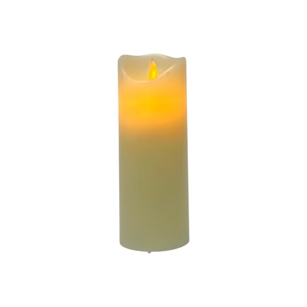 White LED Pillar Candle
