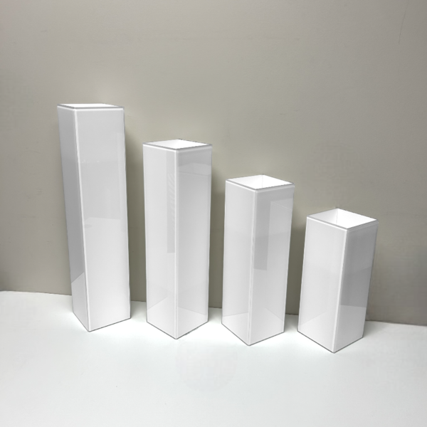 Reversible Black Square Vase