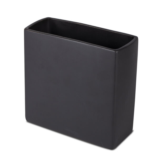 Black Ceramic Rectangle