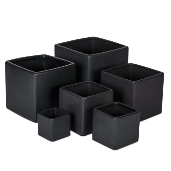 Black Ceramic Square