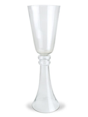 Clear Glass Trumpet