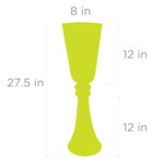 Clear Glass Trumpet