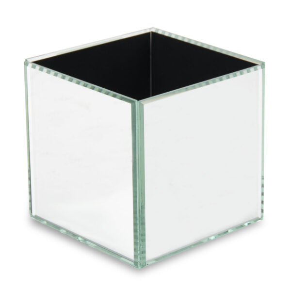 Glass Mirror Vase