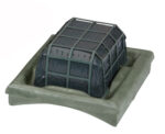 Small OASIS Casket Saddle 4 Per Case