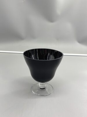 Clear Glass Footed Bowl