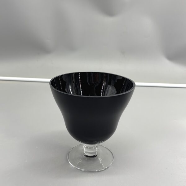 Clear Glass Footed Bowl