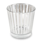 Clear Glass Round Empty Votive Holder