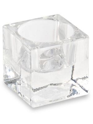 Glass Square Tealight Holder