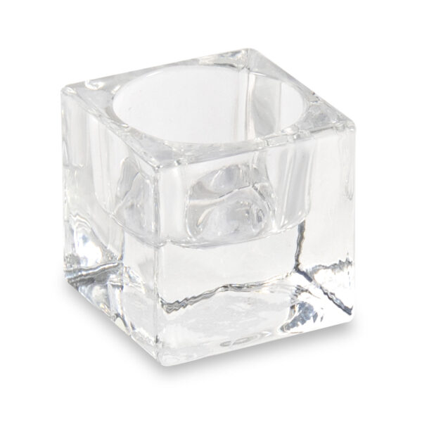 Glass Square Tealight Holder